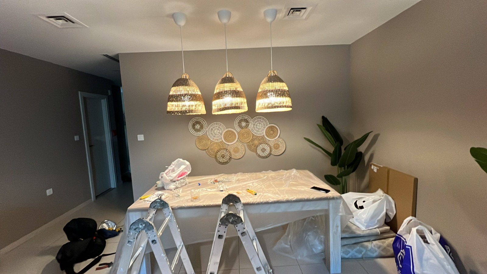 Electrician, Painting, Tiles